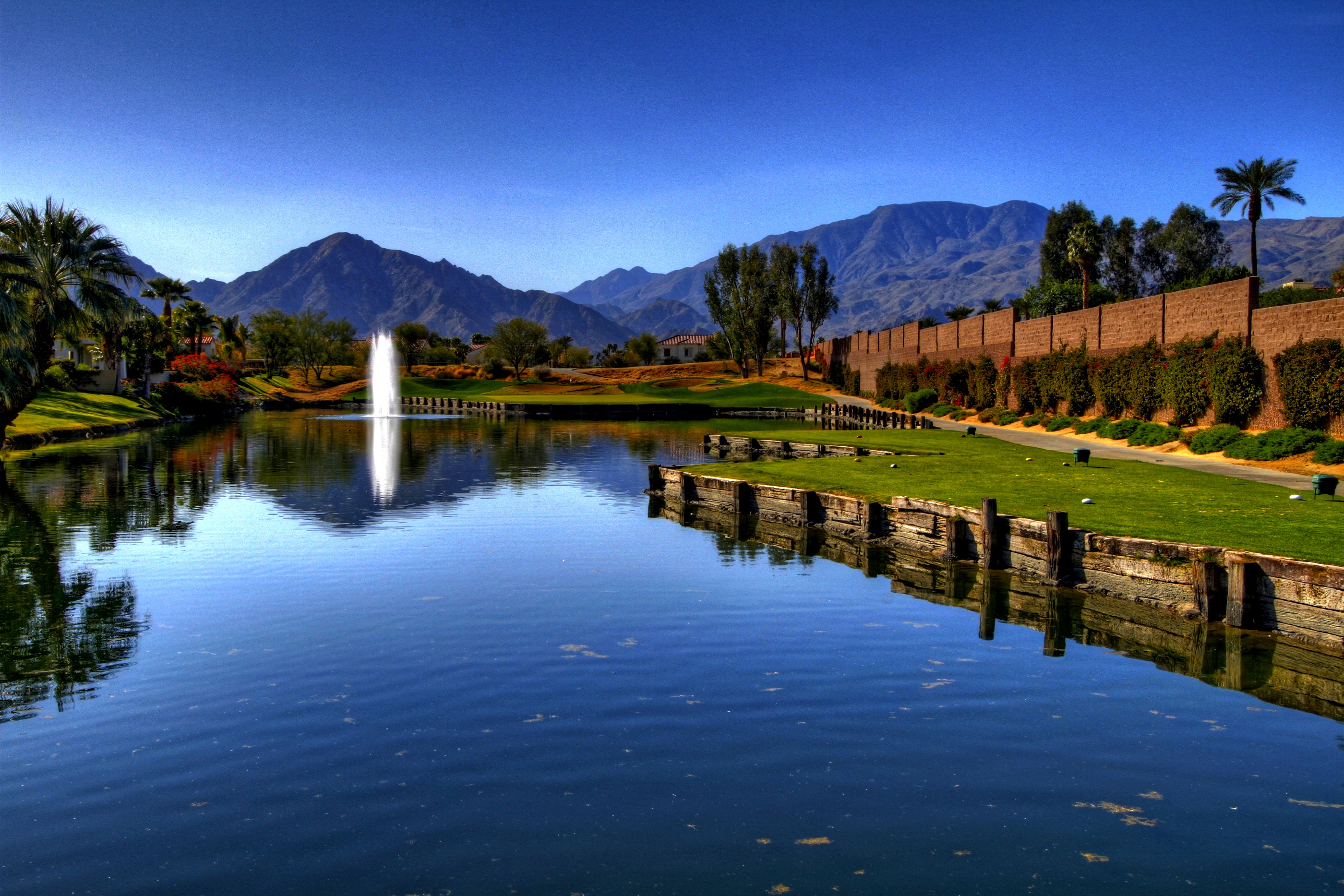 La Quinta Dunes Course is a Scottish links style designed by Pete Dye